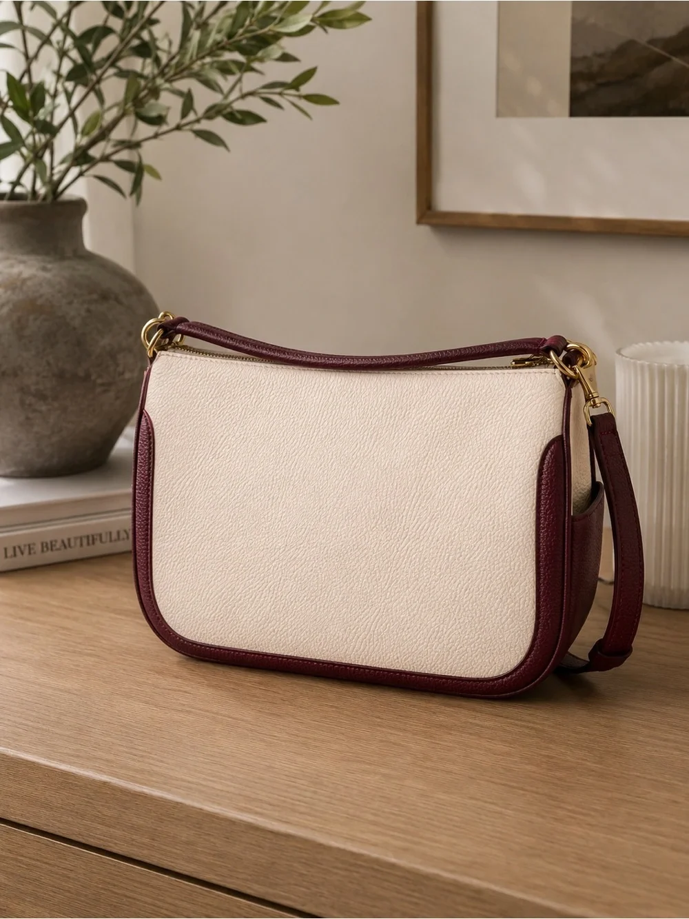 Kate Spade Pebbled Leather Crossbody Bag with Top Handle NWT